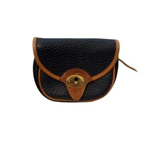 VINTAGE DOONEY AND BOURKE Dark Blue and Brown Mini Bag